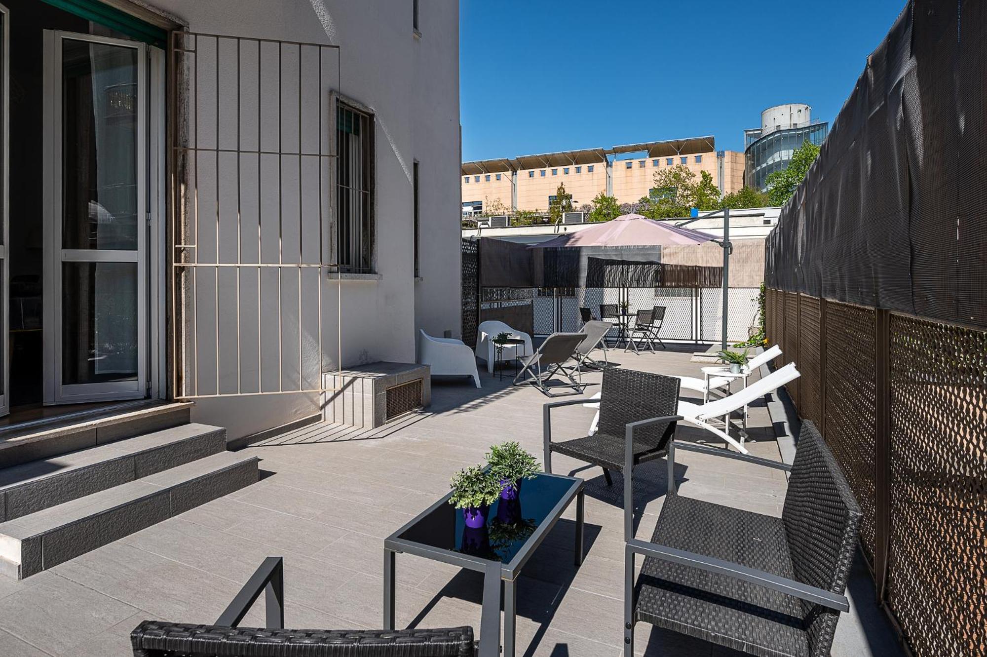 Classbnb - Ampio Appartamento A 1Km Da Citylife ミラノ エクステリア 写真